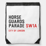 horse guards parade  Drawstring Backpack
