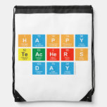 HAPPY
 TEACHERS
 DAY  Drawstring Backpack