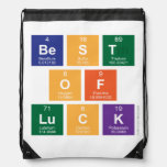 Best
 Of
 Luck  Drawstring Backpack