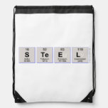 STEEL  Drawstring Backpack