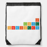 I
 love
 chemistry  Drawstring Backpack