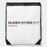 Dalginch Kitchen  Drawstring Backpack