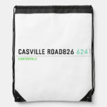 casville road826  Drawstring Backpack