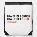Tower of London Tower Hill  Drawstring Backpack