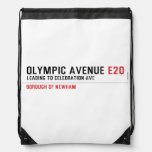 Olympic Avenue  Drawstring Backpack