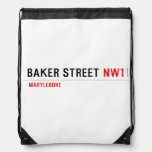Baker Street  Drawstring Backpack