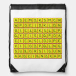 asemdksmcw
 wpoeidkldn
 oiejdkslep
 qyeisoqpoa
 cieksldope
 vieodpqlng
 suqorsigun
 akdeiqnzxap  Drawstring Backpack