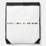 Which ocean is the largest?  Drawstring Backpack