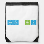 mods gay  Drawstring Backpack