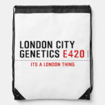 LONDON CITY  GENETICS  Drawstring Backpack