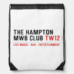 the Hampton  MWB Club  Drawstring Backpack