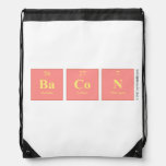 BaCon  Drawstring Backpack