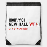 HMP/YOI  NEW HALL  Drawstring Backpack