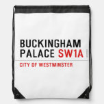BUCKINGHAM PALACE  Drawstring Backpack
