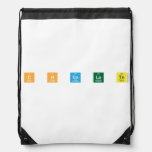 C H Co La Te  Drawstring Backpack