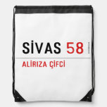 SİVAS  Drawstring Backpack