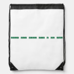 Your Brain Will Never Be The Same  Drawstring Backpack