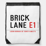 Brick lane  Drawstring Backpack