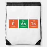 Facts  Drawstring Backpack