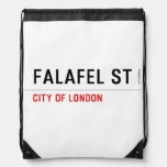 Falafel ST  Drawstring Backpack