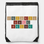 Periodic
 Table
 Writer  Drawstring Backpack