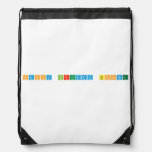 Happy Birthday Bonnie  Drawstring Backpack
