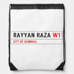 Rayyan Raza  Drawstring Backpack