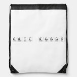 Emil Magcalas  Drawstring Backpack