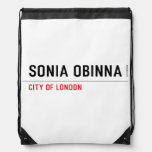 SONIA OBINNA  Drawstring Backpack