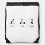 zack  Drawstring Backpack