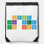 HABIA 
 UNA VEZ
 UN ATOMO  Drawstring Backpack