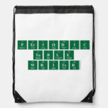 Periodic
 Table
 Writer  Drawstring Backpack