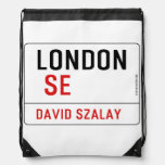 LONDON   Drawstring Backpack