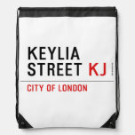 Keylia Street  Drawstring Backpack