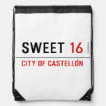 SWEET  Drawstring Backpack