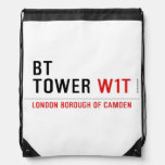 BT TOWER  Drawstring Backpack