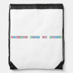 Periodic Table of Disney  Drawstring Backpack