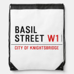 Basil Street  Drawstring Backpack