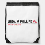 LINDA M PHILLIPS  Drawstring Backpack