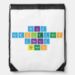 Feliz
 Cumpleanos
 Analia
 teamo  Drawstring Backpack