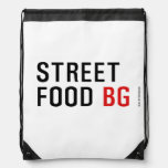 Street Food  Drawstring Backpack