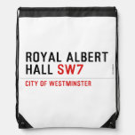 ROYAL ALBERT HALL  Drawstring Backpack