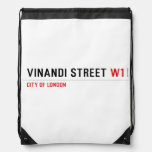 VINANDI STREET  Drawstring Backpack
