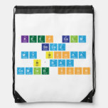 keep calm
 becuz
 my Bchaa
 b'day 
 coming soon  Drawstring Backpack