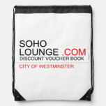 Soho Lounge  Drawstring Backpack