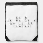 To Be
 Or not to be
 that is the
 question  Drawstring Backpack
