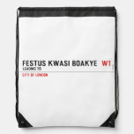 FESTUS KWASI BOAKYE   Drawstring Backpack