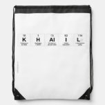 khalil
 
   Drawstring Backpack
