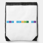 feliz cumple feli  Drawstring Backpack