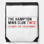 the Hampton  MWB Club  Drawstring Backpack